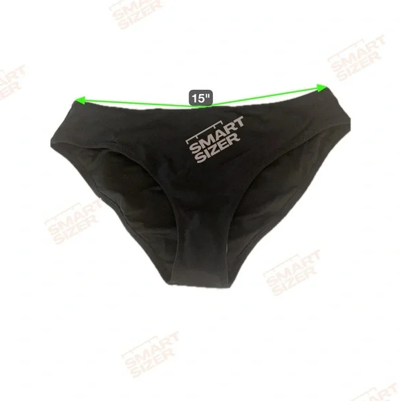 NWT-Beachsissi Black One Shoulder‎ Bikini-Size XL - Picture 3 of 8